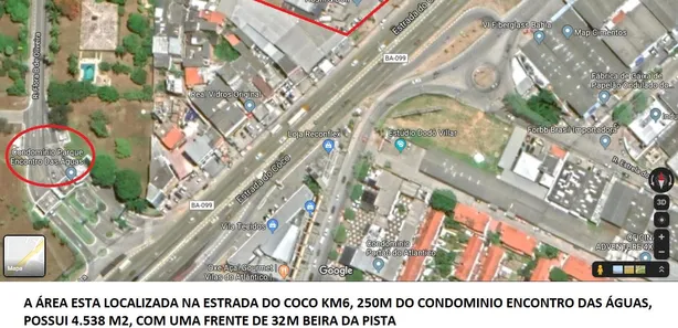Terreno / Lote Comercial para venda ou aluguel, 4528m² no Portão, Lauro de Freitas