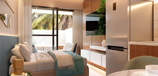 Loft com 1 Quarto à venda, 21m² no Porto de Galinhas, Ipojuca