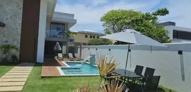 Casa de Condomínio com 7 Quartos à venda, 423m² no Guarajuba (Monte Gordo), Camaçari