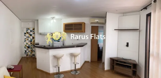 Flat com 1 Quarto para alugar, 43m² no Jardim Ampliação, São Paulo