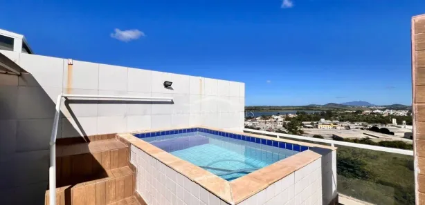 Cobertura com 2 Quartos para alugar, 77m² no Lagoa, Macaé