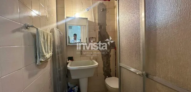 Apartamento com 1 Quarto à venda, 33m² no Pompéia, Santos