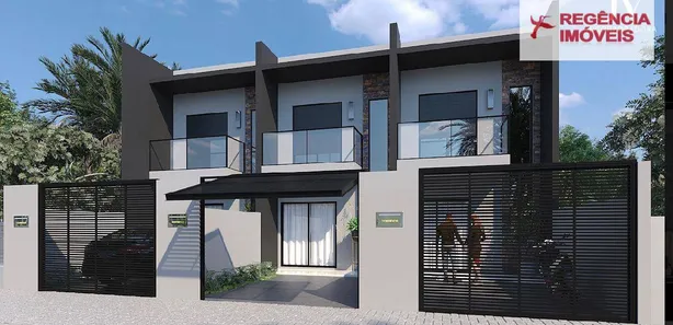 Casa de Condomínio com 3 Quartos à venda, 95m² no Praia da Enseada, São Francisco do Sul