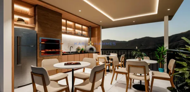 Apartamento com 2 Quartos à venda, 52m² no Castelanea, Petrópolis