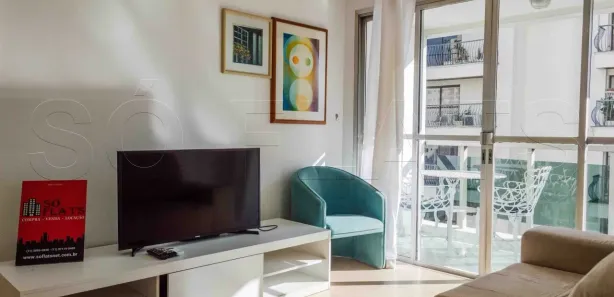 Flat com 1 Quarto para alugar, 45m² no Vila Nova Conceição, São Paulo