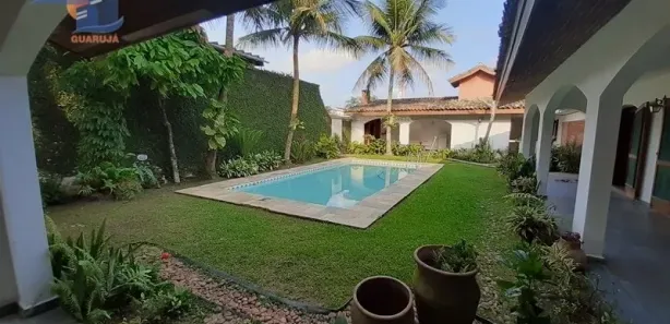Sobrado com 4 Quartos para alugar, 403m² no Balneário Praia do Pernambuco, Guarujá