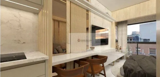 Studio com 1 Quarto para alugar, 25m² no Cerqueira César, São Paulo