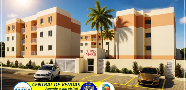Apartamento com 2 Quartos à venda, 46m² no Santo Expedito, Itaboraí