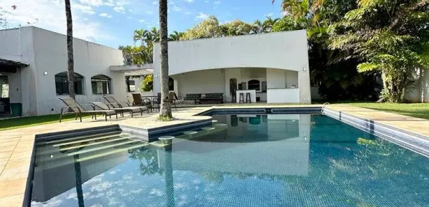 Casa de Condomínio com 6 Quartos para alugar, 600m² no Jardim Acapulco, Guarujá