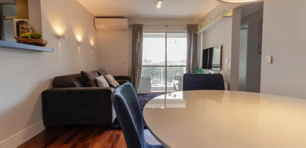 Apartamento com 2 Quartos para alugar, 80m² no Santo Amaro, São Paulo
