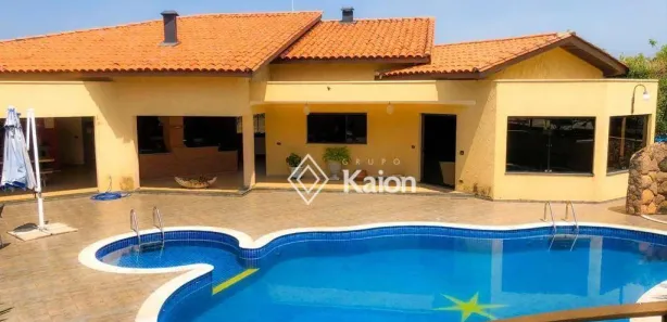 Casa de Condomínio com 7 Quartos para venda ou aluguel, 1300m² no Condomínio Fechado Piccolo Paese, Salto