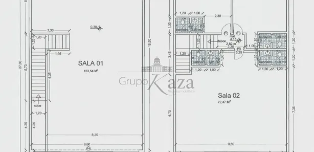Prédio Inteiro com 4 Quartos para venda ou aluguel, 270m² no Centro, Jacareí