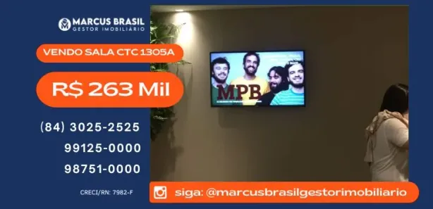 Conjunto Comercial / Sala à venda, 34m² no Lagoa Nova, Natal