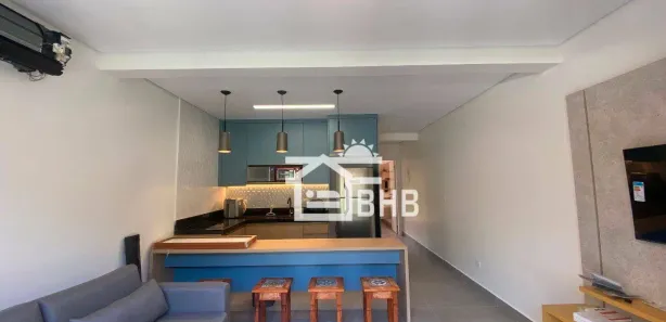 Flat com 1 Quarto para venda ou aluguel, 52m² no Sertão do Juquehy, São Sebastião