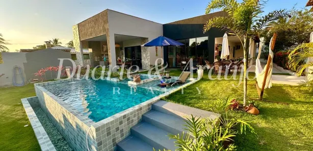 Casa de Condomínio com 5 Quartos à venda, 320m² no Guarajuba (Monte Gordo), Camaçari