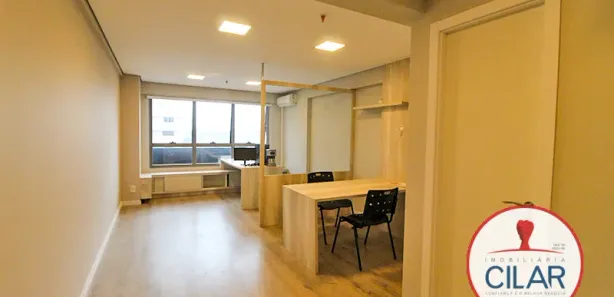 Conjunto Comercial / Sala para alugar, 31m² no Juvevê, Curitiba