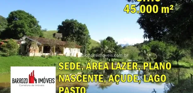Fazenda / Sítio / Chácara com 2 Quartos à venda, 45000m² no Maraporã, Cachoeiras de Macacu