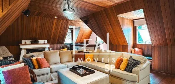 Casa de Condomínio com 5 Quartos à venda, 380m² no Jd do Embaixador, Campos do Jordão