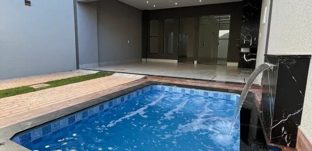 Casa de Vila com 3 Quartos à venda, 135m² no Residencial Jardim Canedo II, Senador Canedo