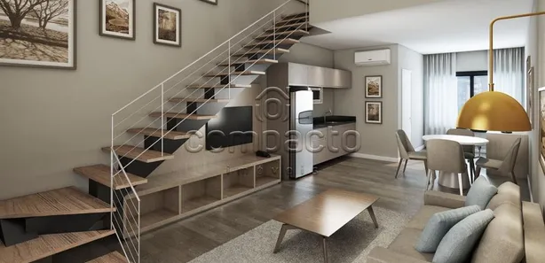 Flat com 1 Quarto à venda, 61m² no Vila São José, São José do Rio Preto