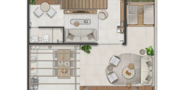 Cobertura com 3 Quartos à venda, 158m² no Itaipava, Petrópolis