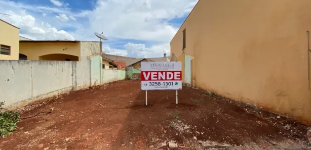 Terreno / Lote / Condomínio à venda, 219m² no Centro, Ibiporã