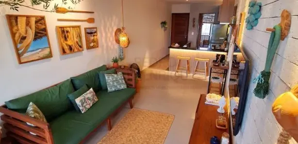 Casa de Condomínio com 2 Quartos à venda, 85m² no Imbassaí, Mata de São João