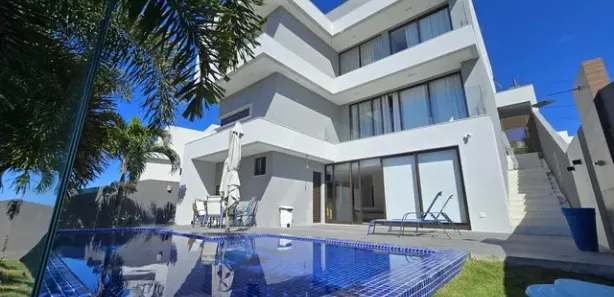Casa de Condomínio com 5 Quartos à venda, 303m² no Alphaville (Abrantes), Camaçari