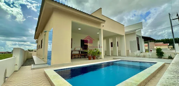 Casa de Condomínio com 3 Quartos à venda, 150m² no Condomínio Fazenda Real Residence, Pedras de Fogo