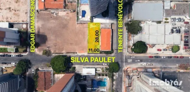 Terreno / Lote / Condomínio para venda ou aluguel, 308m² no Meireles, Fortaleza