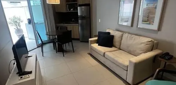 Flat com 1 Quarto para alugar, 65m² no Gonzaga, Santos