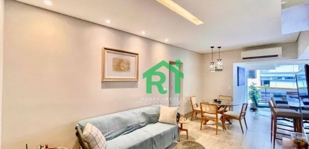 Flat com 2 Quartos à venda, 76m² no Pitangueiras, Guarujá