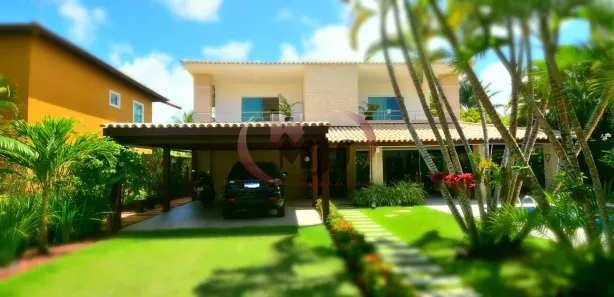 Casa de Condomínio com 4 Quartos à venda, 504m² no Busca Vida (Abrantes), Camaçari