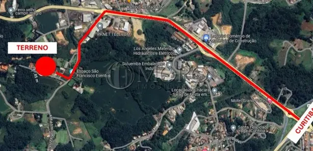 Terreno / Lote / Condomínio à venda, 2016m² no Campo Magro, Campo Magro