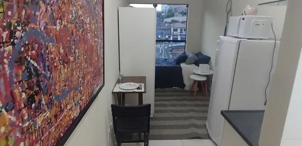 Kitnet com 1 Quarto para alugar, 15m² no Jardim Maria Rosa, Taboão da Serra