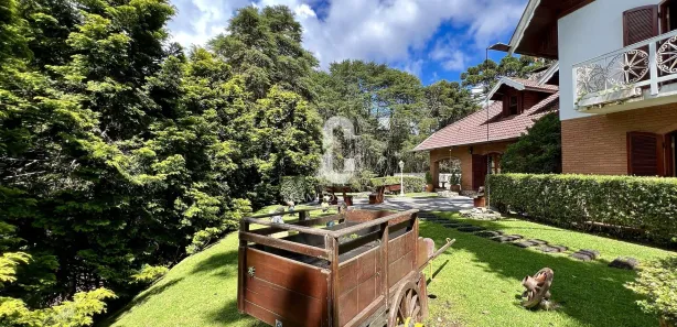 Casa de Condomínio com 6 Quartos para venda ou aluguel, 600m² no Lot Valeu Noiva, Campos do Jordão