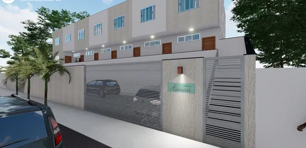 Casa de Condomínio com 2 Quartos à venda, 65m² no Parque Andiara, Pedro Leopoldo
