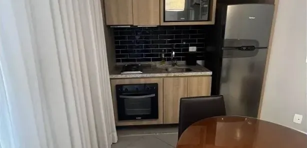 Flat com 1 Quarto para alugar, 65m² no Gonzaga, Santos