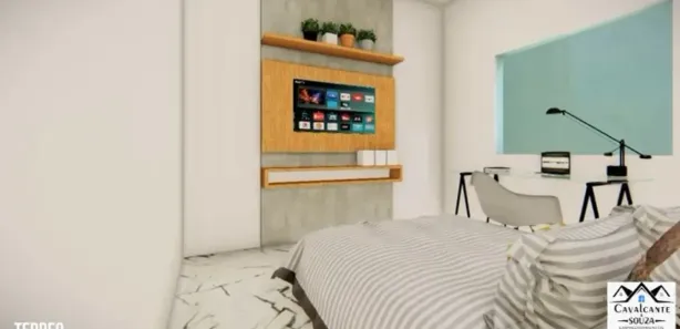 Apartamento com 2 Quartos à venda, 51m² no Parque São Vicente, São Vicente