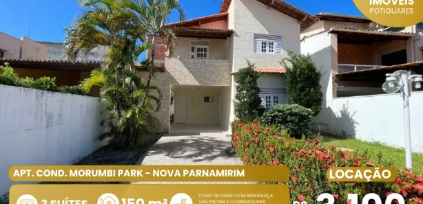 Casa com 3 Quartos para alugar, 150m² no Nova Parnamirim, Parnamirim