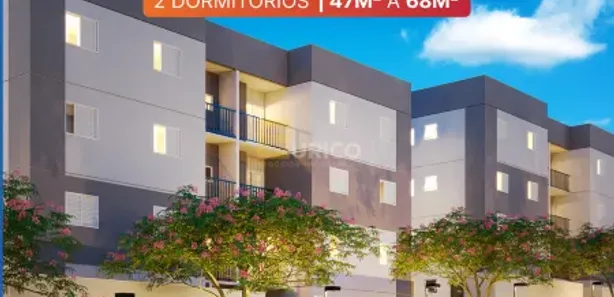 Apartamento com 2 Quartos à venda, 49m² no Santo Antônio, Louveira
