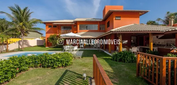 Casa de Condomínio com 6 Quartos à venda, 800m² no Arembepe (Abrantes), Camaçari