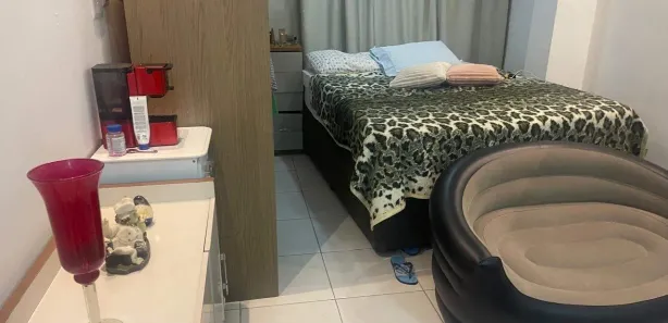 Kitnet para alugar, 29m² no Boqueirão, Santos