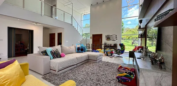 Casa de Condomínio com 5 Quartos para venda ou aluguel, 580m² no Recanto Santa Barbara, Jambeiro