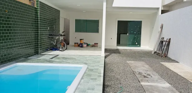 Casa de Condomínio com 3 Quartos à venda, 80m² no Arembepe (Abrantes), Camaçari