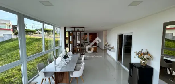 Casa de Condomínio com 5 Quartos para alugar, 338m² no Alphaville (Abrantes), Camaçari