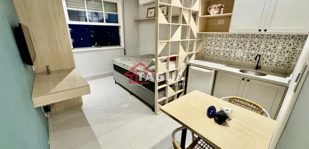 Kitnet com 1 Quarto à venda, 25m² no Ponta da Praia, Santos