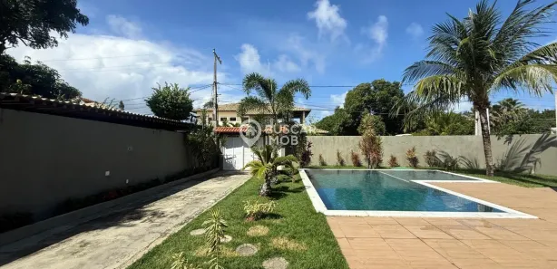 Casa de Condomínio com 4 Quartos para venda ou aluguel, 400m² no Busca Vida (Abrantes), Camaçari