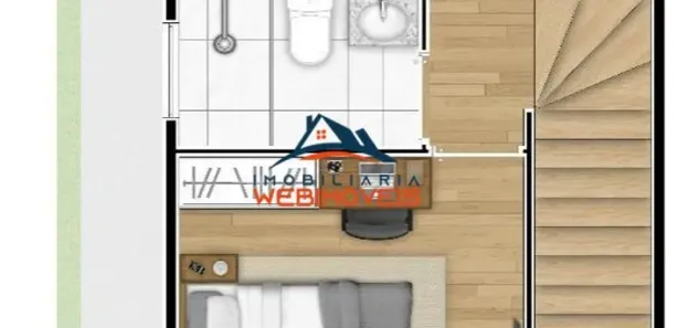 Casa de Condomínio com 2 Quartos à venda, 60m² no Los Álamos, Vargem Grande Paulista
