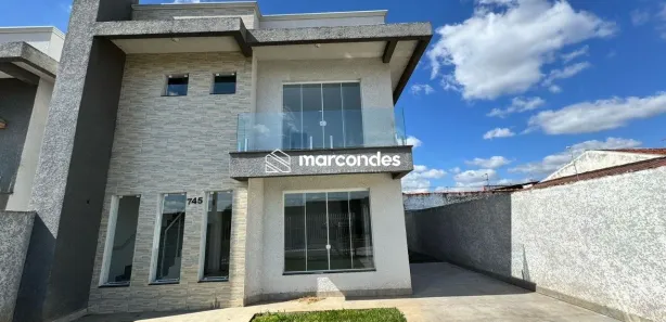 Sobrado com 3 Quartos para alugar, 85m² no Iguaçu, Fazenda Rio Grande